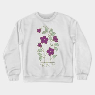 Paisley with flowers Crewneck Sweatshirt